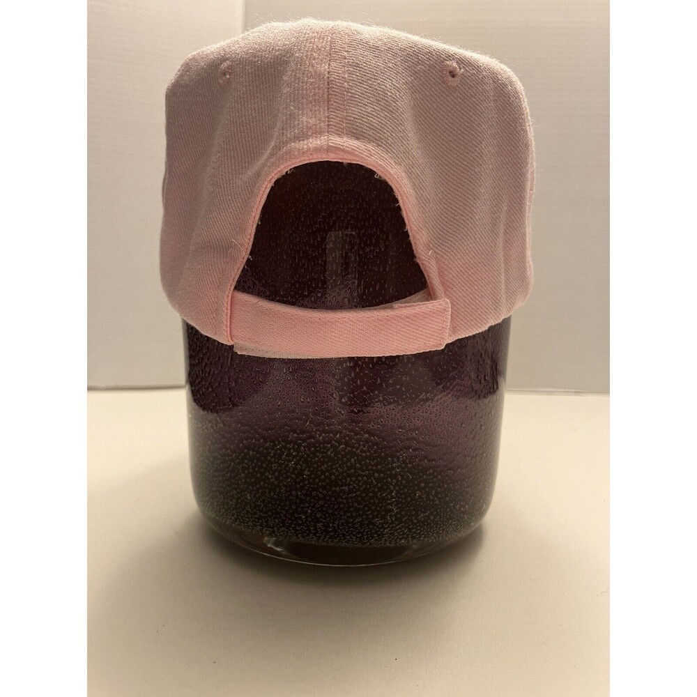 Embroidered Pink Pug Girl Baseball‎ Hat Adjustable Adult One Size - Picture 6 of 7